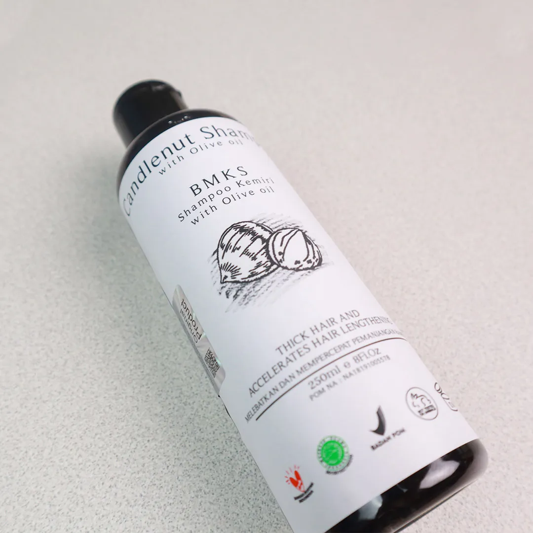 BMKS Candlenut Shampoo White Series