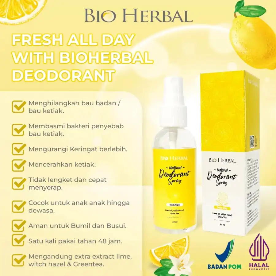 Deodorant Spray Bio Herbal 2-BOA